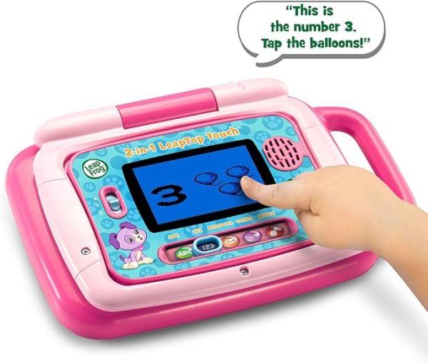 LeapFrog 2-in-1 LeapTop Touch, Pink - Image 2