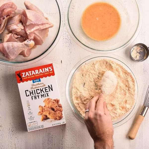 Zatarain's Southern Buttermilk Chicken Fry Mix, 9 oz - Image 2
