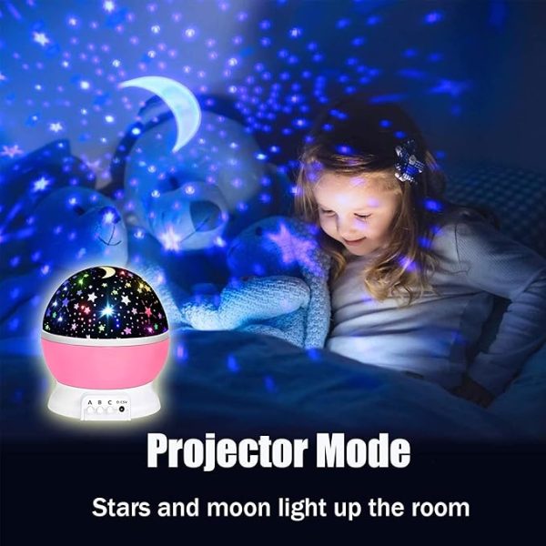 Toys for 1-10 Year Old Girls,Star Projector for Kids 2-9 Year Old Girl Gifts Toys for 3-8 Year Old Girls Christmas Gifts for 4-7 Year Old Boys Sensory Toy Birthday Gifts Stocking Stuffers for Kids - Image 2