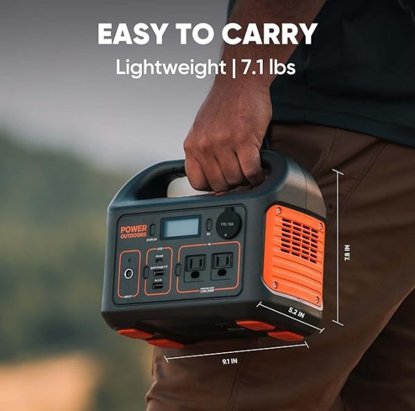 Jackery Portable Power Station Explorer 300, 293Wh Backup Lithium Battery, Solar Generator for Outdoors Camping Travel Hunting Blackout (Solar Panel Optional) - Image 3