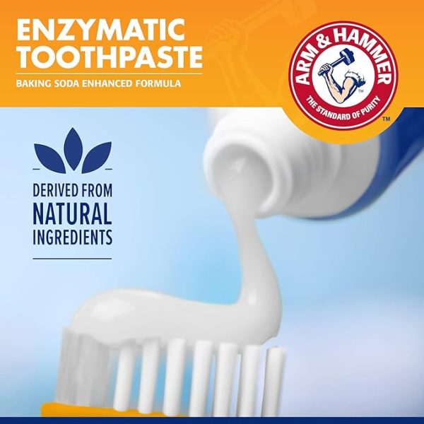 Arm & Hammer for Pets Tartar Control Kit for Dogs | Contains Toothpaste, Toothbrush & Fingerbrush | Reduces Plaque & Tartar Buildup | Safe for Puppies, 3-Piece , Beef Flavor - Image 4