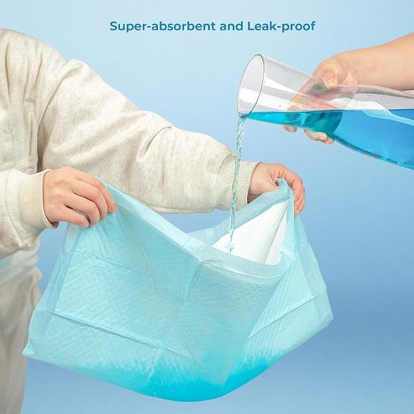 Best Pet Supplies Puppy Training Pee Pads Extra Large 50 Count (36 x 27.5) - Dog Potty Pads XL - Absorbent Indoor Potty Training Pads for Dogs - Puppy Pee Pads for Whelping - Large Wee Wee Pads - Image 4