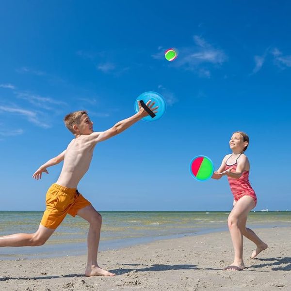 Ayeboovi Toss and Catch Ball Game Outdoor Toys for Kids Beach Toys Pool Toys Outdoor Yard Games for 3 4 5 6 7 8 9 10 Year Old Boys Girls Easter Basket Stuffers (Upgraded) - Image 4