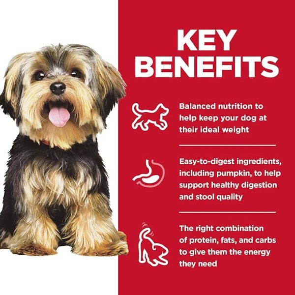 Hill's Science Diet Small & Mini, Adult 1-6, Small & Mini Breeds Premium Nutrition, Dry Dog Food, Chicken & Brown Rice, 4.5 lb Bag - Image 3