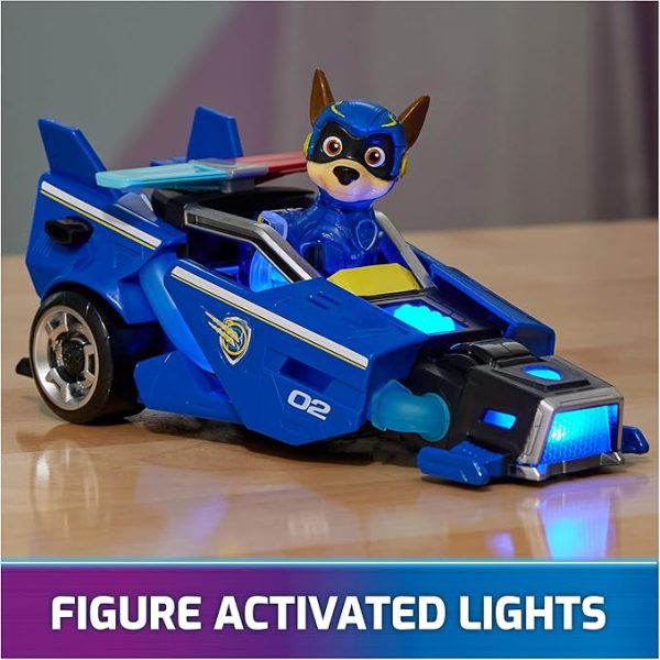 Paw Patrol: The Mighty Movie, Toy Car with Chase <br> Mighty Pups Action Figure, Lights <br> and Sounds, Kids Toys <br> for Boys & Girls 3+ - Image 4