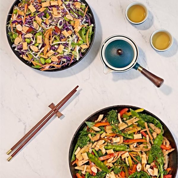Fresh Gourmet Asian Fusion Crunch - 3.5oz Pouch, Single | Garlic Ginger Wontons, Crispy Onions, Sliced Almonds | Elevate Salads, Poke Bowls, Stir-frys - Image 4