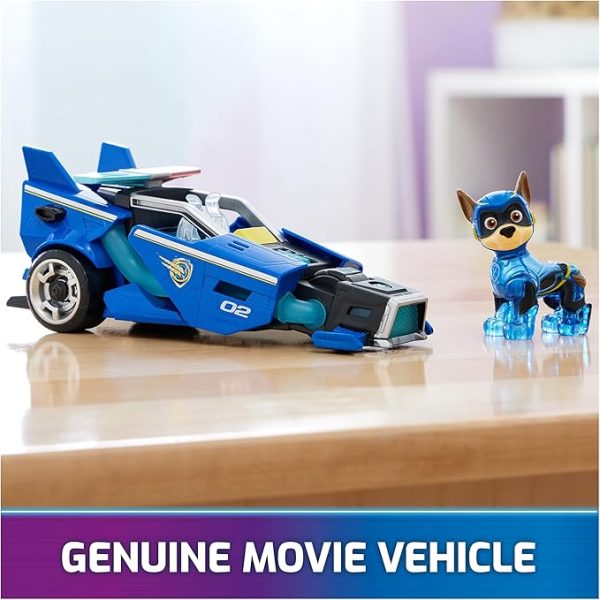 Paw Patrol: The Mighty Movie, Toy Car with Chase <br> Mighty Pups Action Figure, Lights <br> and Sounds, Kids Toys <br> for Boys & Girls 3+ - Image 3