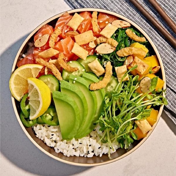 Fresh Gourmet Asian Fusion Crunch - 3.5oz Pouch, Single | Garlic Ginger Wontons, Crispy Onions, Sliced Almonds | Elevate Salads, Poke Bowls, Stir-frys - Image 2
