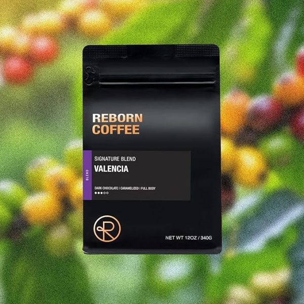 Reborn Coffee Specialty Coffee Beans - Valencia Signature Blend - Medium Roast - Gourmet Coffee Blend - Freshly Roasted Coffee Beans - Image 3