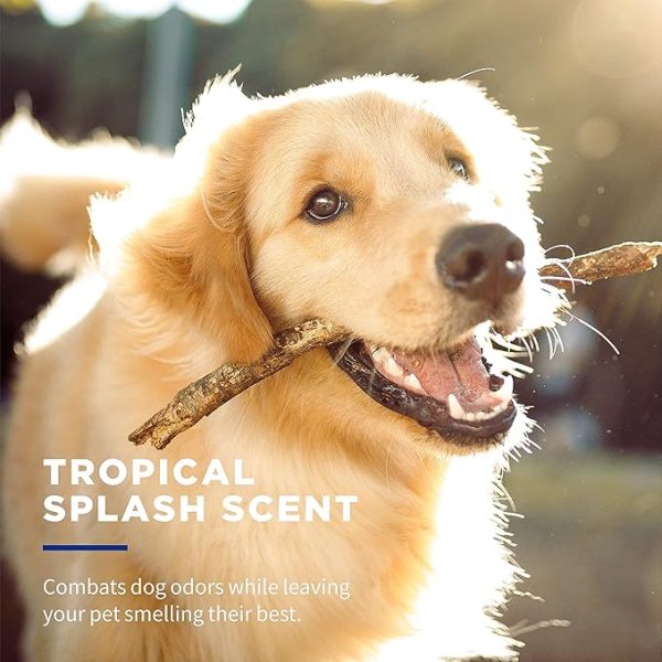 Wet Ones for Pets Deodorizing Multipurpose Pet Wipes, Tropical Splash Scent - Pet Grooming Wipes for In-Between Baths, Pet Cleaning Supplies, Puppy Wipes for Dogs, 50 Count - Image 3
