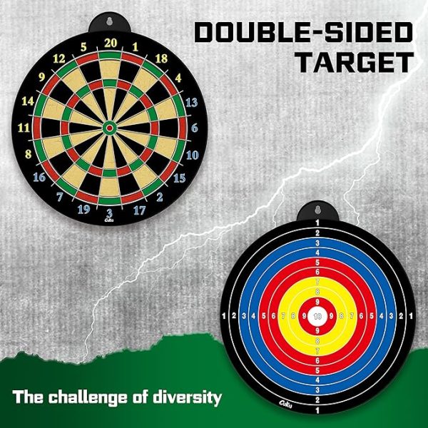 Magnetic Dart Board - 12pcs Magnetic Darts - Excellent Indoor Game and Party Games - Gifts for 5 6 7 8 9 10 11 12 Year Old Boy Kids - Image 3